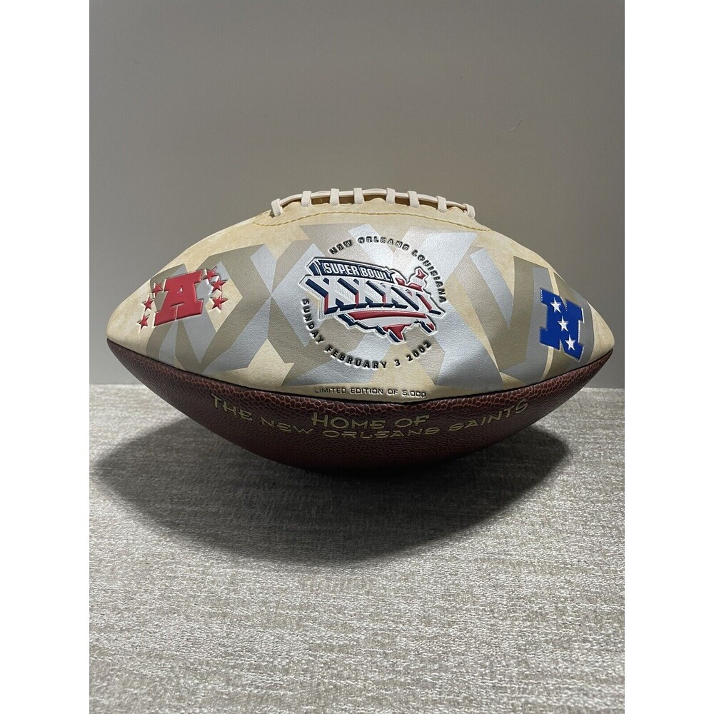 Super Bowl XXXVI Football Limited Edition 1/5000 Made